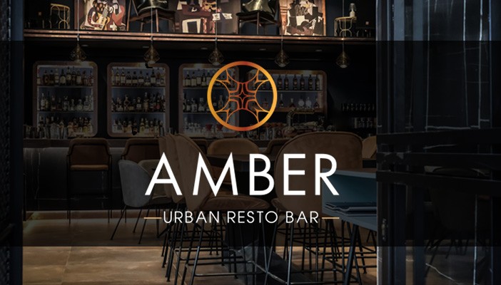 Εξωτερική όψη του cafe bar AMBER ATHENS