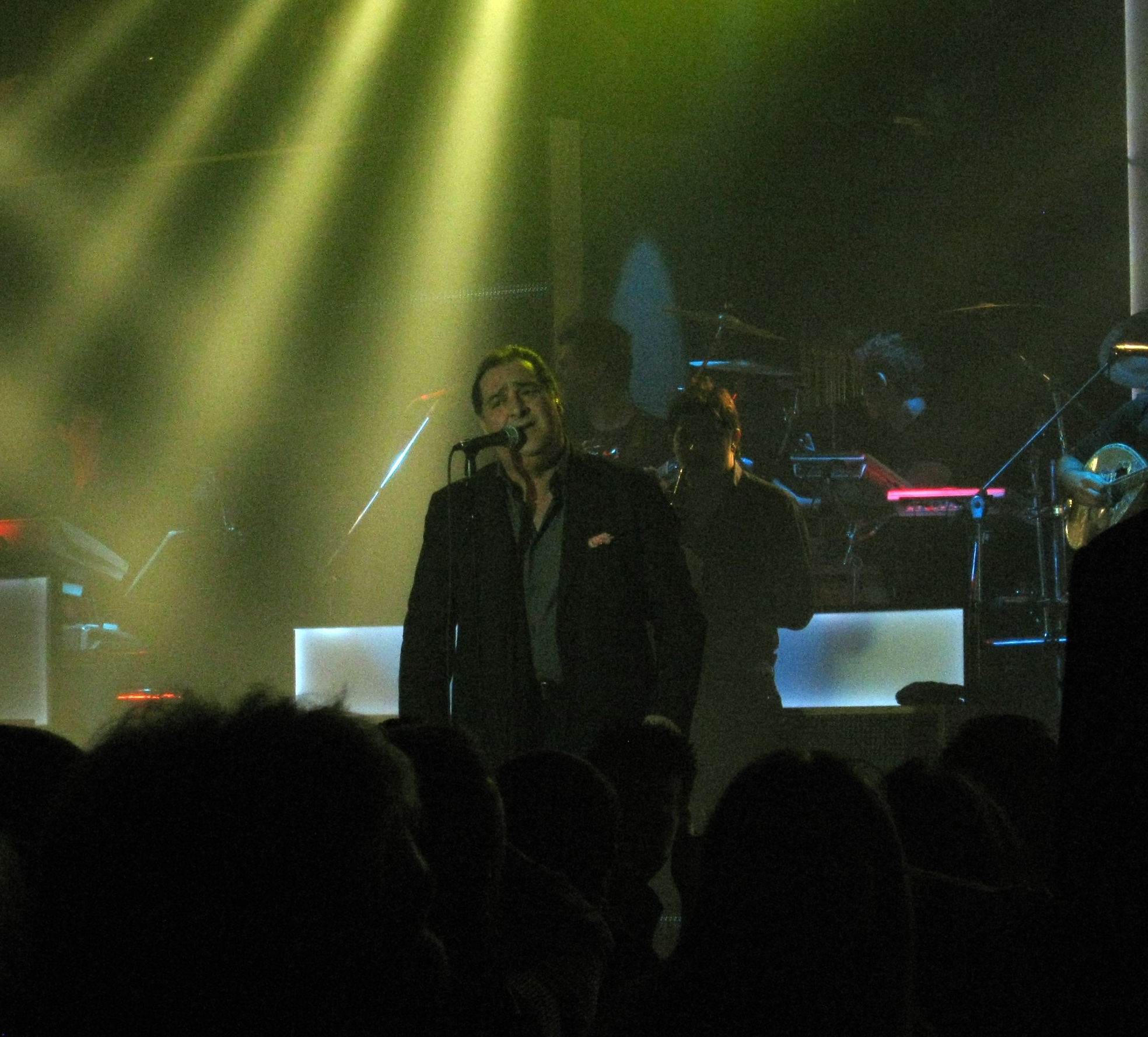 Ο Βασίλης Καρράς σε συναυλία, 2010